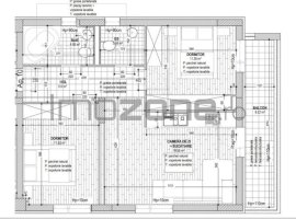 Strada Ghidigeni, zona Raul Doamnei, 3 camere, bloc nou, 2 bai, finisaje premium