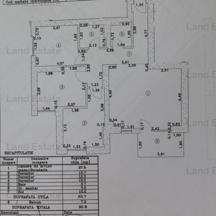 4 camere Mihai Bravu-Vacaresti ( locparcare-2022) 