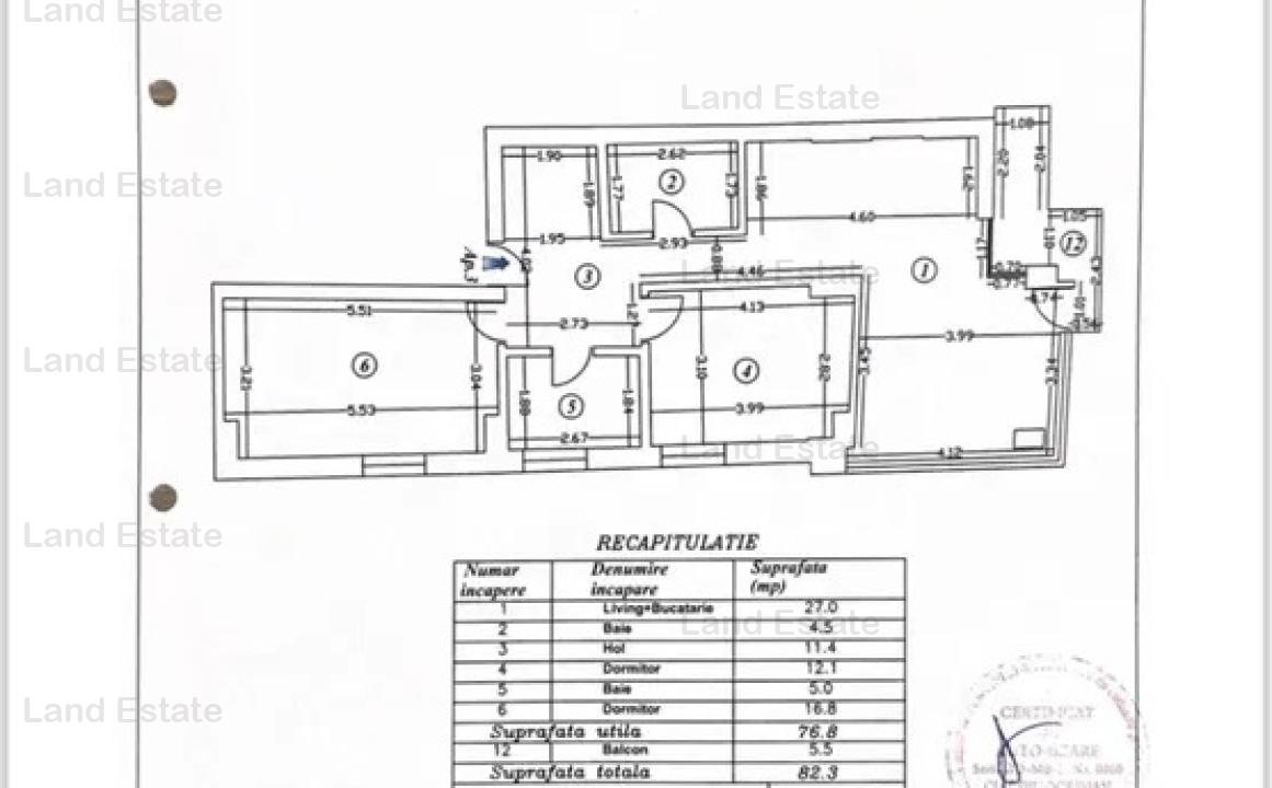 3 camere Dorobanti-Floreasca ( 2024 constructie )