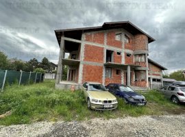 Vila in constructie (la rosu) 330mp utili cu 1000mp curte in Putul Olteni cu toate utilitatile