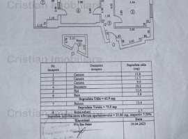 76mp!!!!  3 came ETAJ 1 Decomandat Calarasi BARIERA MOBILAT