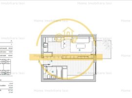 Silk District/ Apartament 2 camere/  45 mp