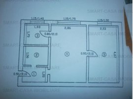 Apartament 2 camere nedecomandat Podu Ros