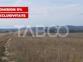 Exclusivitate Comision 0% teren extravilan 14700mp in Seica Mare Sibiu