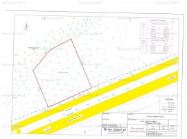 CERNICA - Km.19 - A2 cu pozitie exceptionala, vanzare 3.130 mp. teren in intravilan