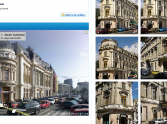 Google a lansat Street View în România