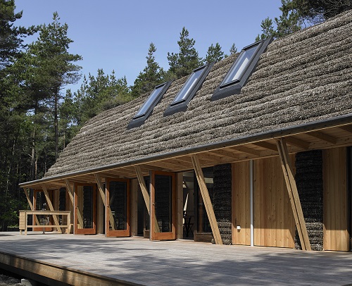 O firma de arhitectura a realizat o casa din alge marine