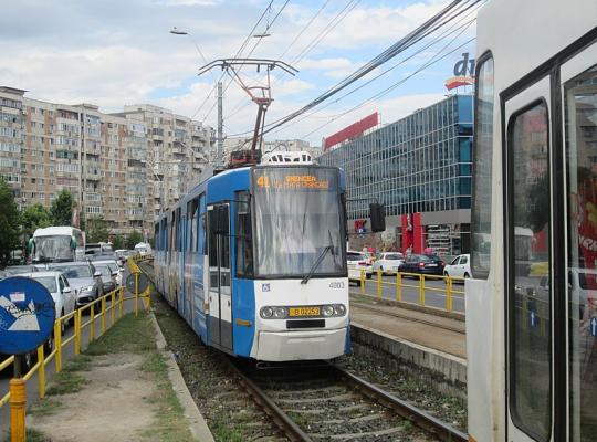 Dificultati pe cea mai tranzitata linie de tramvai din Bucuresti! Tramvaiul 41 nu mai circula pana in 1 septembrie