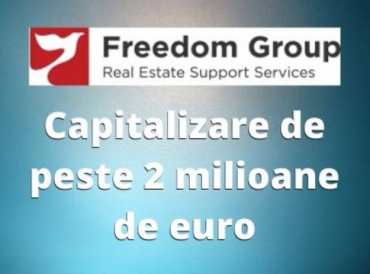 Comunicat de presa: Freedom Group ajunge la o capitalizare de peste 2 milioane euro