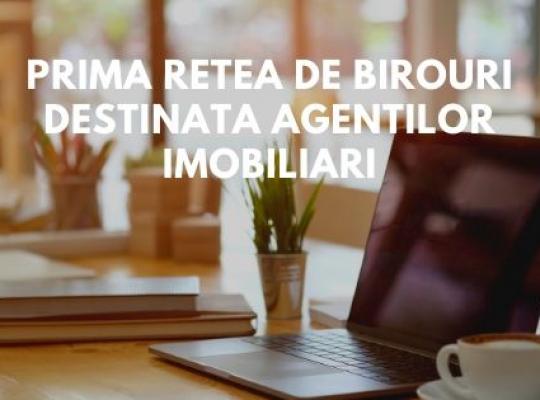 Noutate in piata! Se lanseaza prima retea de spatii de birouri destinata exclusiv agentilor imobiliari   