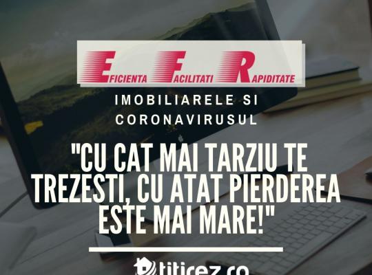 Episodul 10 - Imobiliarele si Coronavirusul: "Cu cat mai târziu te trezești, cu atât pierderea este mai mare!"