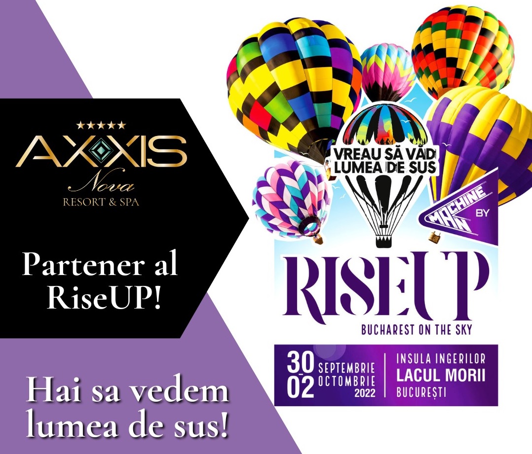 AXXIS Nova Resort & SPA, sponsor și partener oficial al festivalului RiseUP - Bucharest on the Sky
